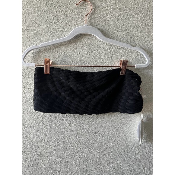 GOOD AMERICAN Jacquard Better Band Bikini Top - Picture 6 of 13